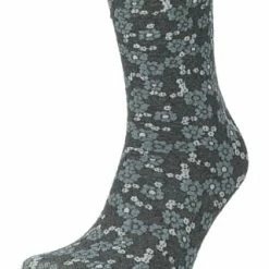 OROBLÙ Socken, Floral, Für Damen A54 OCEAN