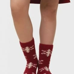 Triumph Lounge-Me Cotton Kuschelsocken, 2er-Pack, Für Damen RED COMBINATION -Galeria Geschäft unnamed file 615