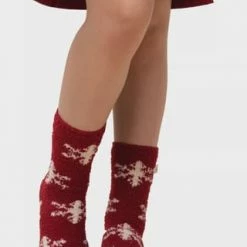 Triumph Lounge-Me Cotton Kuschelsocken, 2er-Pack, Für Damen RED COMBINATION -Galeria Geschäft unnamed file 616