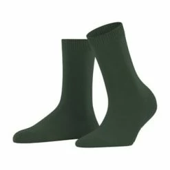FALKE Cosy Wool Socken, Schurwolle-Kaschmir-Mix, Verstärkte Belastungszonen, Für Damen 7272 MISTLETOE