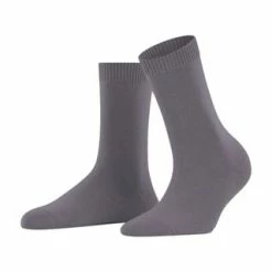 FALKE Cosy Wool Socken, Schurwolle-Kaschmir-Mix, Verstärkte Belastungszonen, Für Damen 8494 PURPLE HAZE