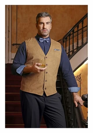 Weste DUKE LIWYD Charles Colby Weste DUKE LIWYD Hellbraun -Galeria Geschäft unnamed file 672