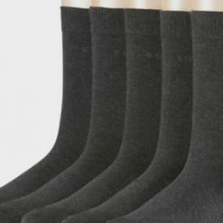 ESPRIT Socken, 5er Pack, "Solid Essential", Einfarbig, Für Damen 3080 ANTHRA.MEL 14 ESPRIT Socken, 5er Pack, "Solid Essential", Einfarbig, Für Damen 3080 ANTHRA.MEL -Galeria Geschäft unnamed file 7