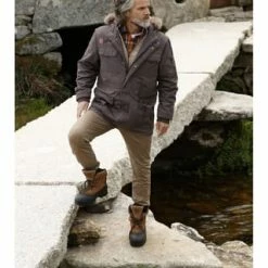 JAN VANDERSTORM Parka DOLF Braun -Galeria Geschäft unnamed file 721