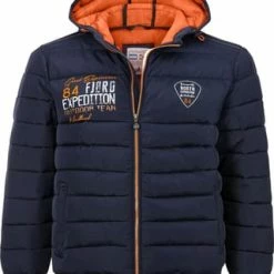 JAN VANDERSTORM Steppjacke EGGERT Dunkelblau