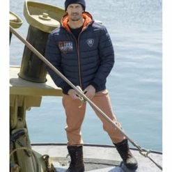 JAN VANDERSTORM Steppjacke EGGERT Dunkelblau -Galeria Geschäft unnamed file 738