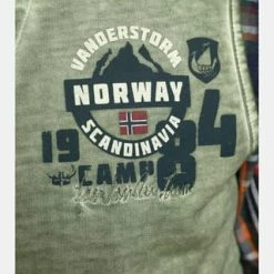 JAN VANDERSTORM Sweatweste TORGILS Oliv -Galeria Geschäft unnamed file 762