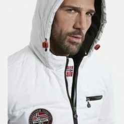 JAN VANDERSTORM Steppjacke MIKKA Weiß -Galeria Geschäft unnamed file 780