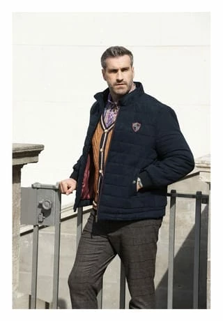 Steppjacke SIR LAWRENCE Charles Colby Steppjacke SIR LAWRENCE Dunkelblau -Galeria Geschäft unnamed file 809