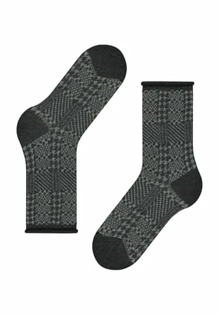 ESPRIT Woodland Socken, Hahnentritt, Für Damen 3085 ANTHRAZIT 5 ESPRIT Woodland Socken, Hahnentritt, Für Damen 3085 ANTHRAZIT – Bild 3