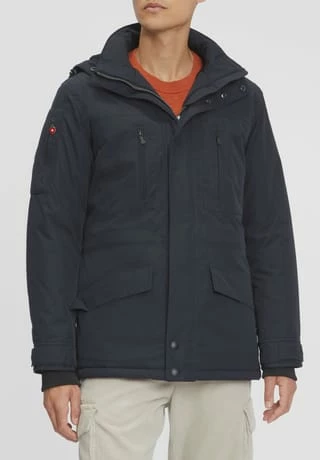 WELLENSTEYN Funktionsjacke "Golfjacke-Winter", Verstellbar, Abnehmbare Kapuze, Für Herren DUNKELBLAU 4 WELLENSTEYN Funktionsjacke "Golfjacke-Winter", Verstellbar, Abnehmbare Kapuze, Für Herren DUNKELBLAU – Bild 2