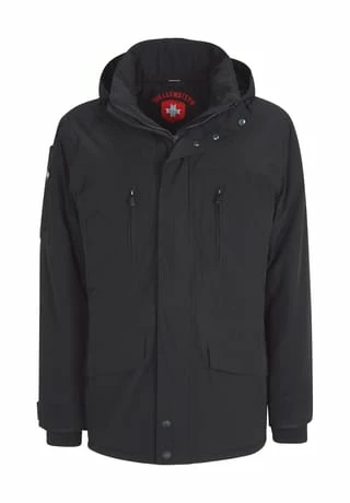 WELLENSTEYN Funktionsjacke "Golfjacke-Winter", Verstellbar, Abnehmbare Kapuze, Für Herren SCHWARZ 3 WELLENSTEYN Funktionsjacke "Golfjacke-Winter", Verstellbar, Abnehmbare Kapuze, Für Herren SCHWARZ