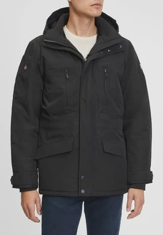 WELLENSTEYN Funktionsjacke "Golfjacke-Winter", Verstellbar, Abnehmbare Kapuze, Für Herren SCHWARZ 4 WELLENSTEYN Funktionsjacke "Golfjacke-Winter", Verstellbar, Abnehmbare Kapuze, Für Herren SCHWARZ – Bild 2