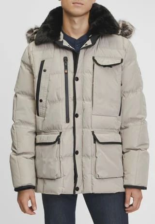 WELLENSTEYN Jacke "Marvellous 560", Abnehmbare Kapuze, Webpelzbesatz, Für Herren SAND 4 WELLENSTEYN Jacke "Marvellous 560", Abnehmbare Kapuze, Webpelzbesatz, Für Herren SAND – Bild 2