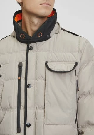 WELLENSTEYN Jacke "Marvellous 560", Abnehmbare Kapuze, Webpelzbesatz, Für Herren SAND 5 WELLENSTEYN Jacke "Marvellous 560", Abnehmbare Kapuze, Webpelzbesatz, Für Herren SAND – Bild 3